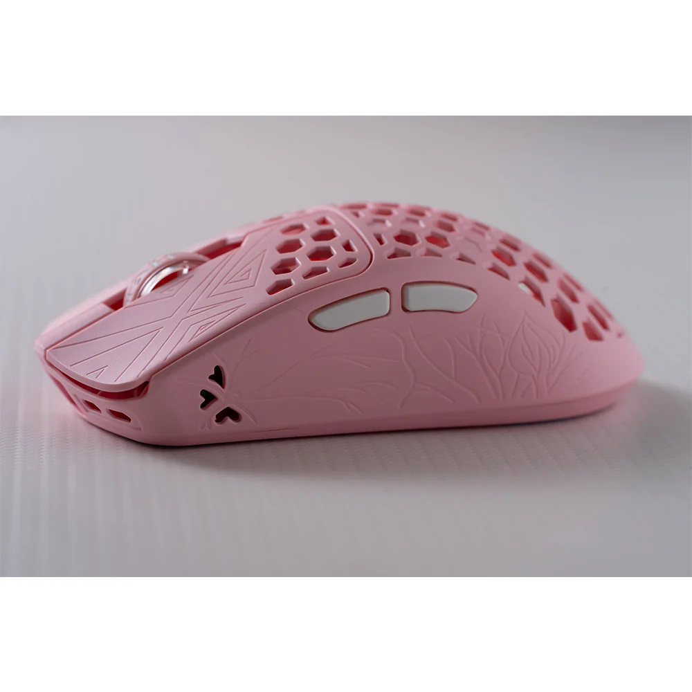 Arbiter Studio AKITSU MEDIUM 40g Carbon Fiber 8K Wireless Gaming Mouse Pink - Founders Edition - Image 11