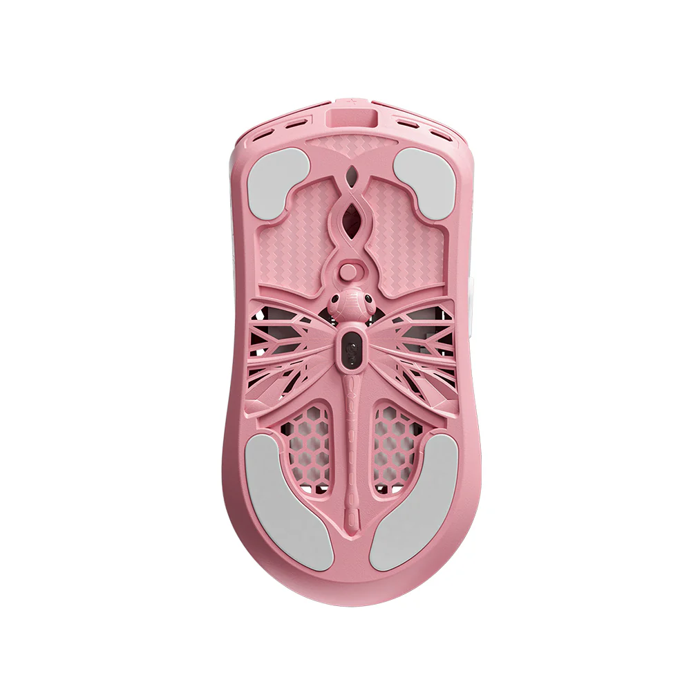 Arbiter Studio AKITSU MEDIUM 40g Carbon Fiber 8K Wireless Gaming Mouse Pink - Founders Edition - Image 2