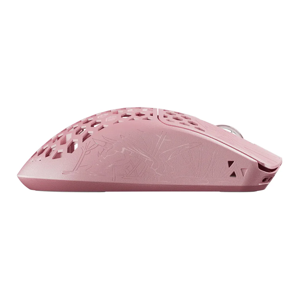 Arbiter Studio AKITSU MEDIUM 40g Carbon Fiber 8K Wireless Gaming Mouse Pink - Founders Edition - Image 4