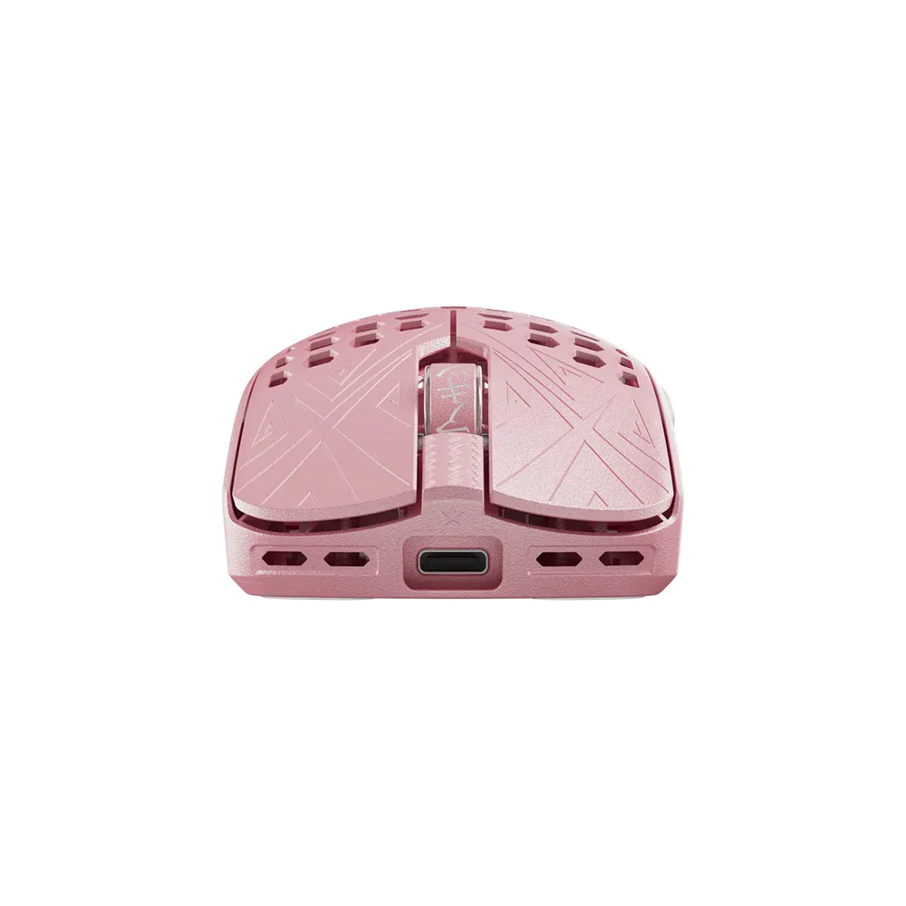 Arbiter Studio AKITSU MEDIUM 40g Carbon Fiber 8K Wireless Gaming Mouse Pink - Founders Edition - Image 5