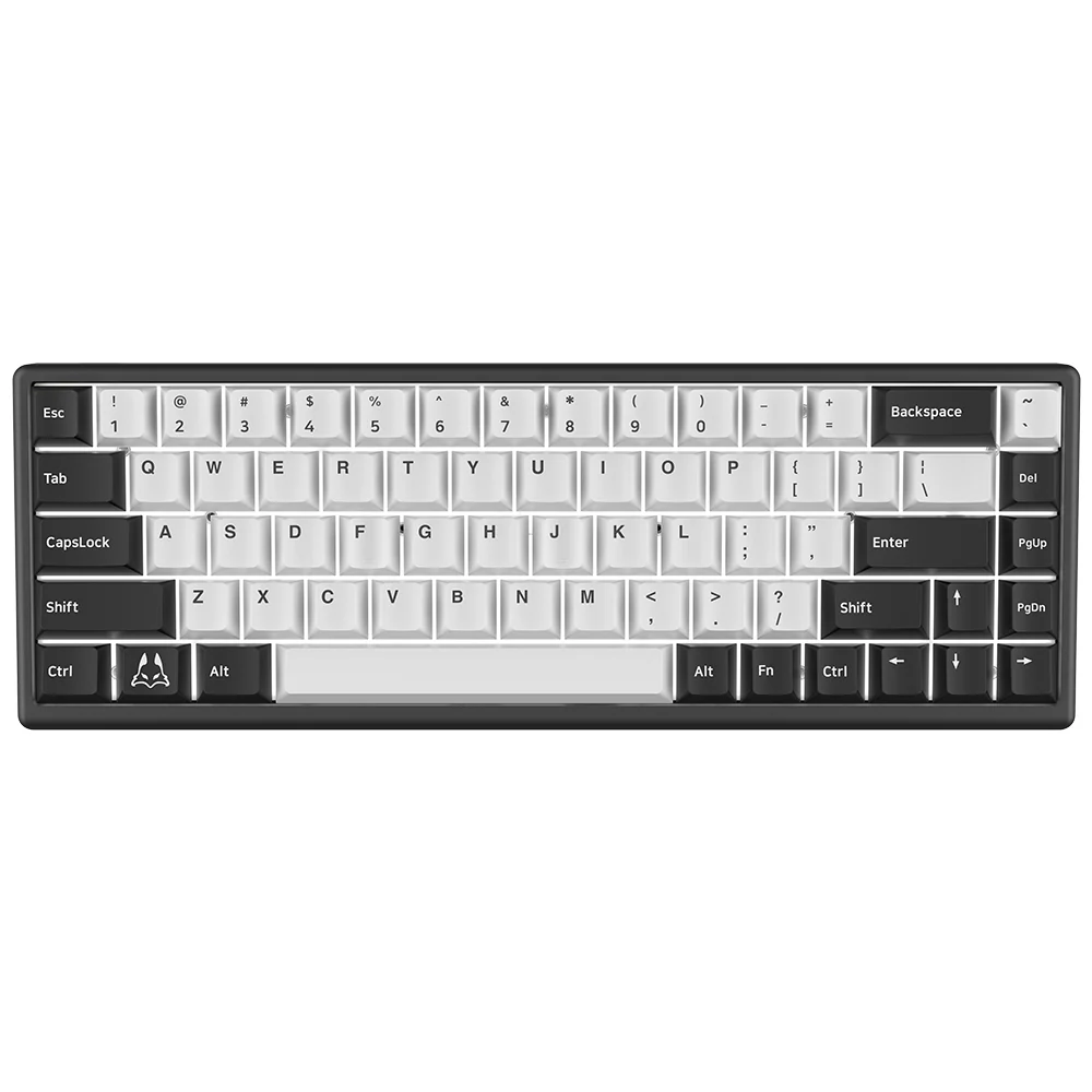 Arbiter Studio TENKO Polar 65 + HE Magnetic Gaming Keyboard Black Panda - Image 3