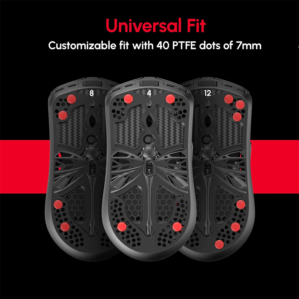 Arbiter Studio x ESPTIGER Bloody Red - Universal DIY Dot Mouse Skates 40個入り - Image 5