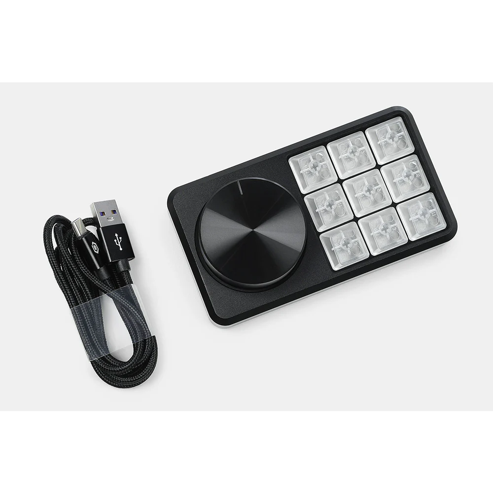 Binepad BNK9 CNC Aluminum Macropad Black - Image 7