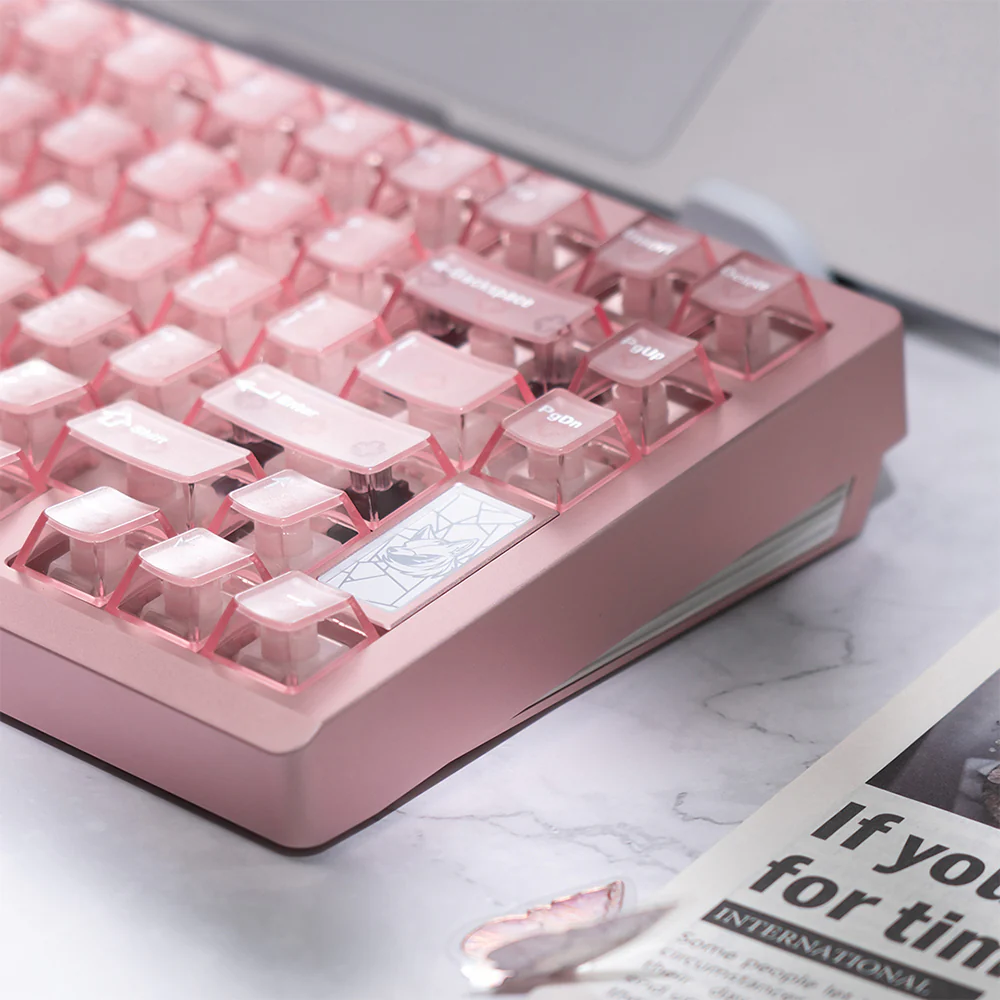 Chilkey Slice75 HE Keyboard Pink WS Flux Switch - Image 10
