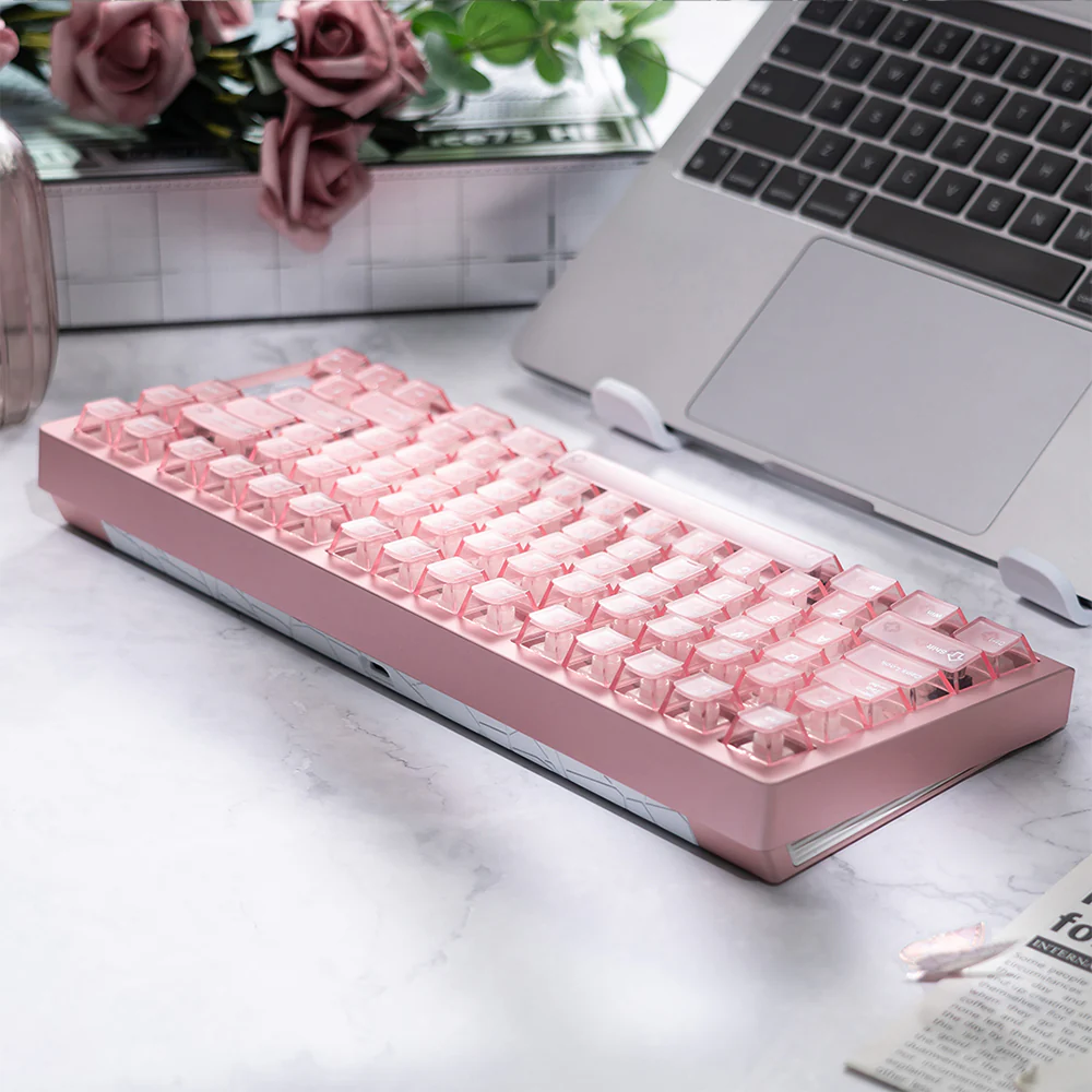 Chilkey Slice75 HE Keyboard Pink WS Flux Switch - Image 6