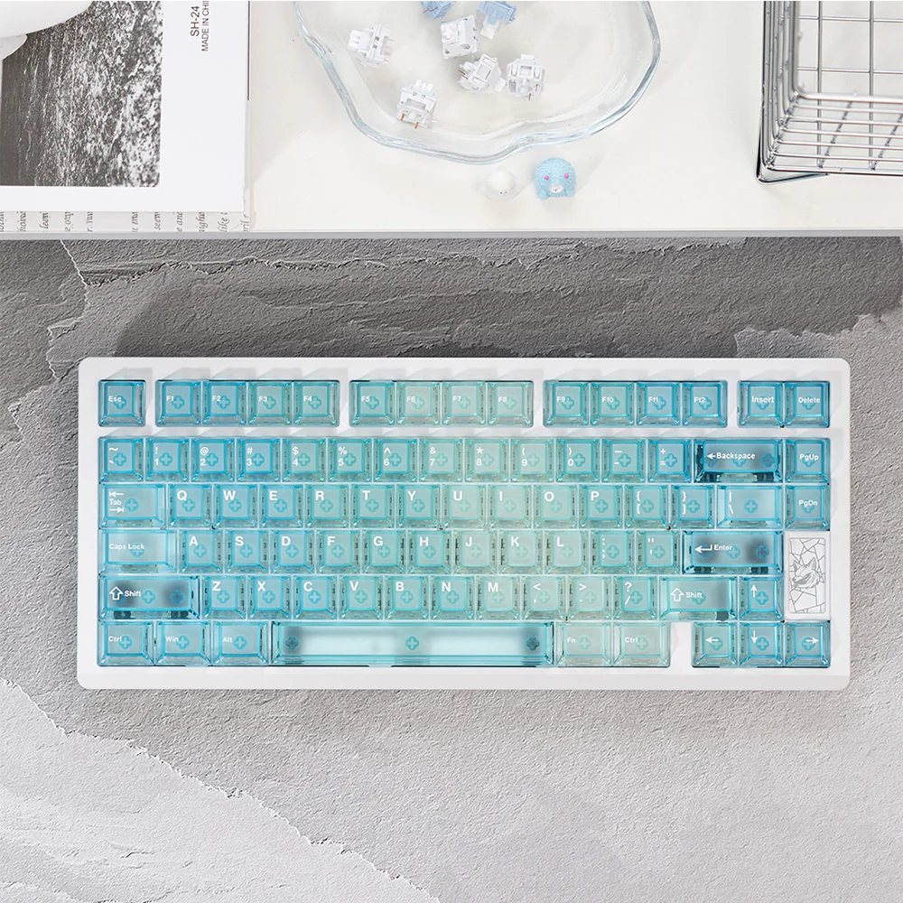 Chilkey Slice75 HE Keyboard White WS Flux Switch - Image 7