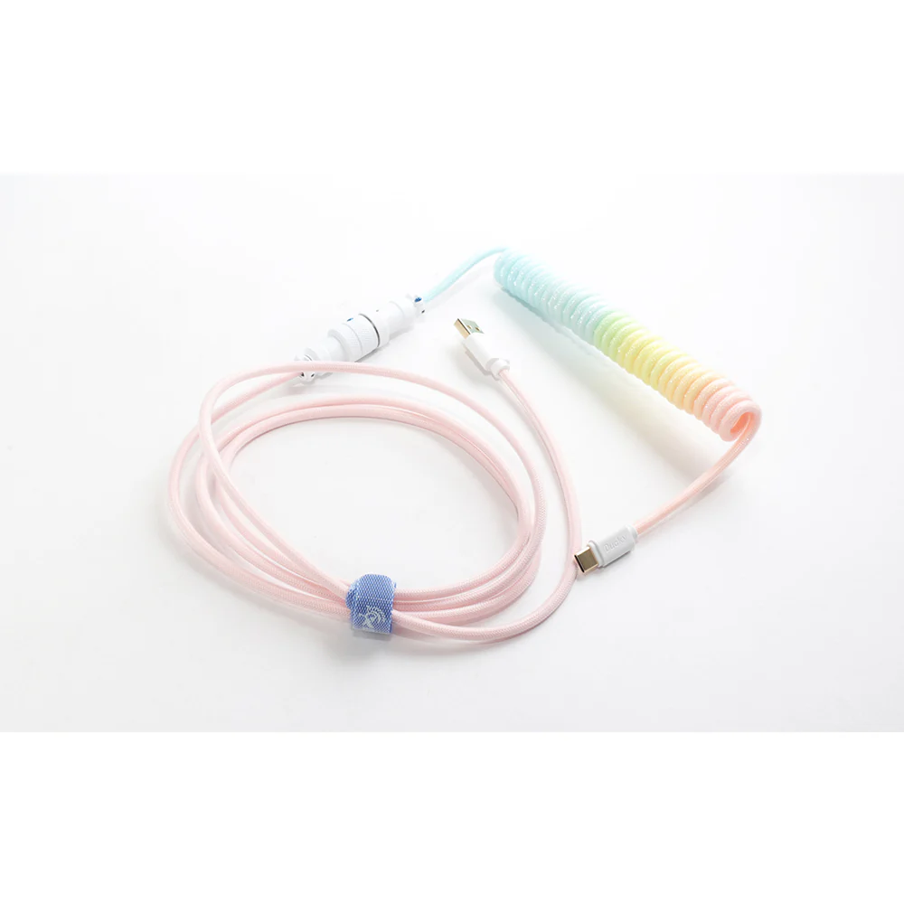 Ducky Coiled Cable Cotton Candy - Image 2