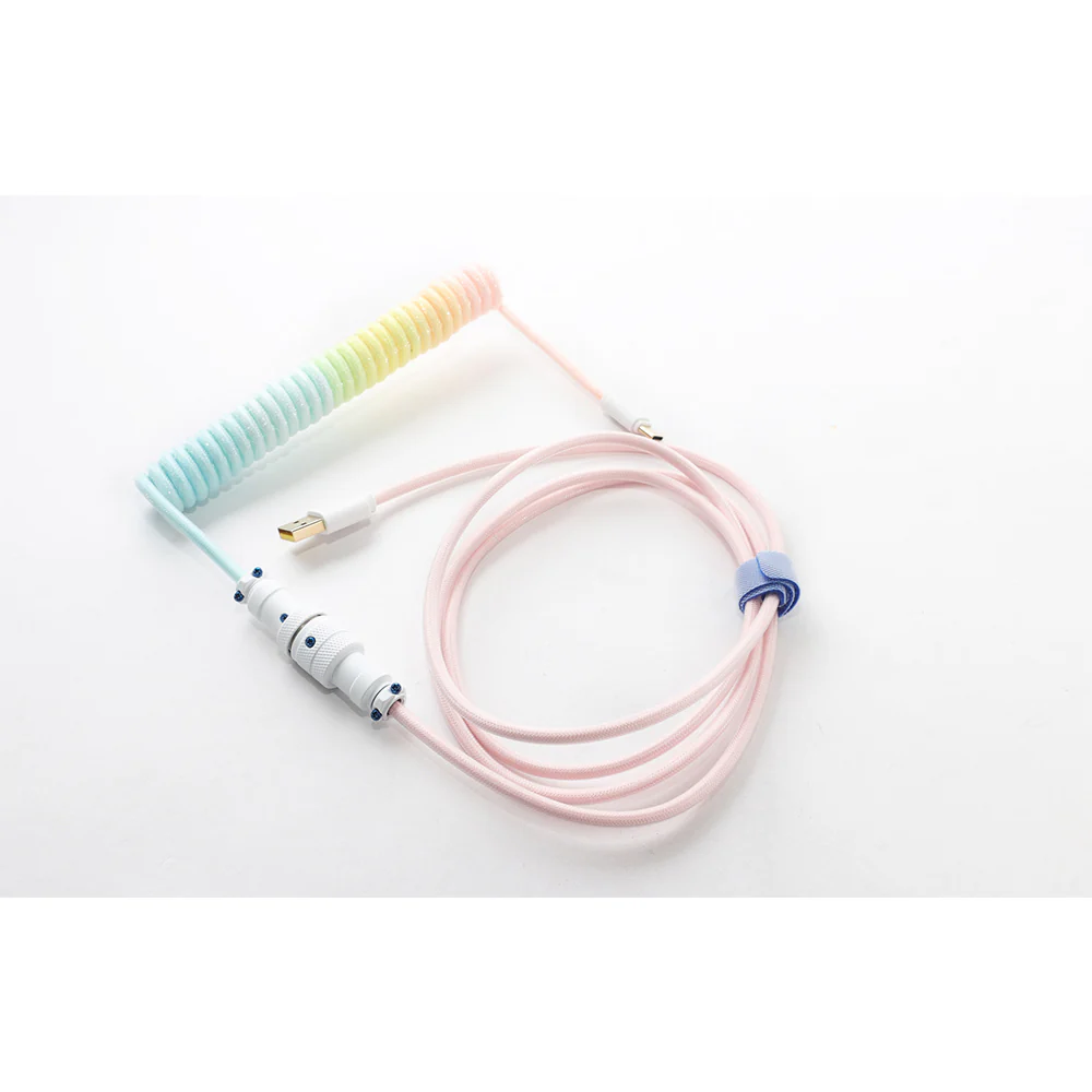 Ducky Coiled Cable Cotton Candy - Image 3