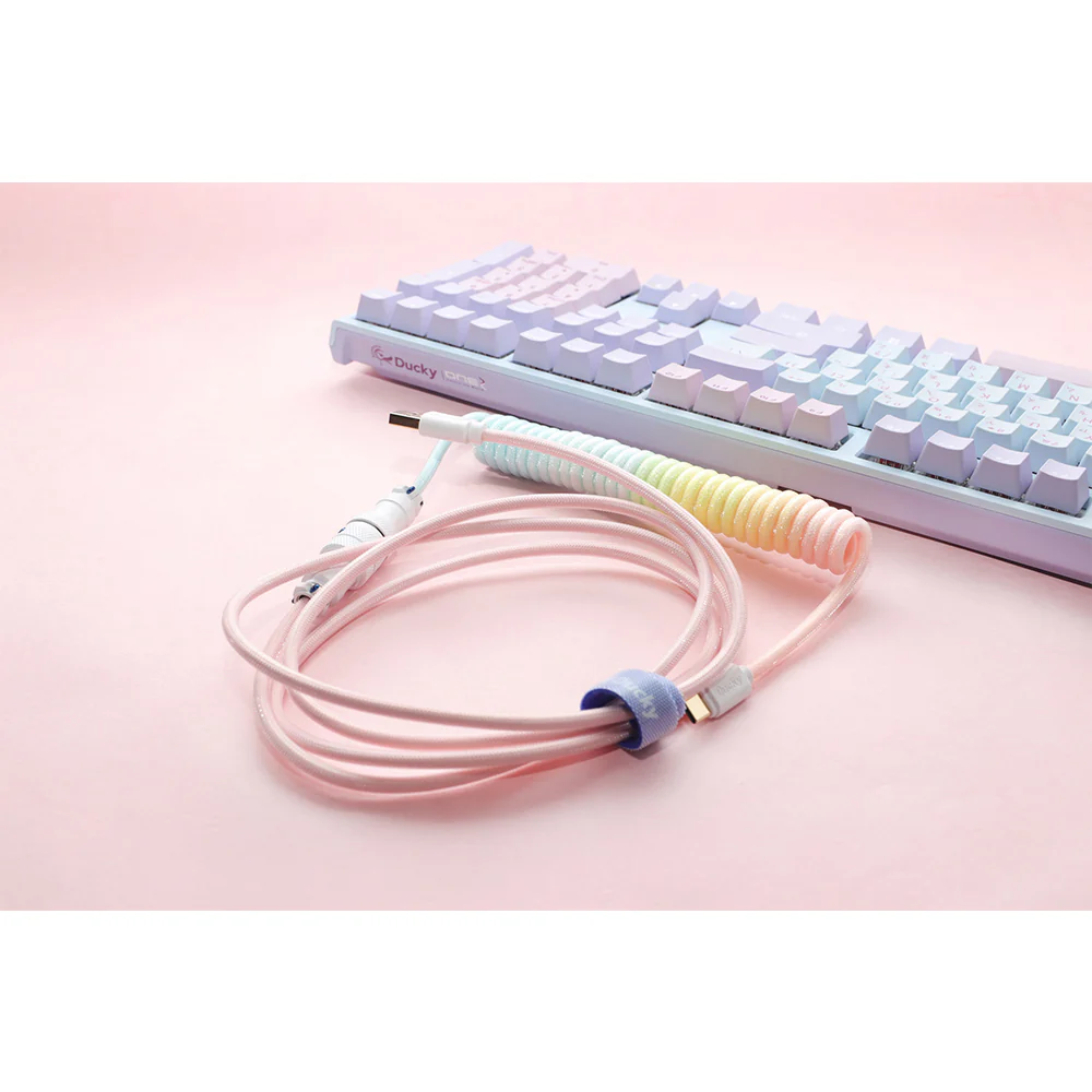 Ducky Coiled Cable Cotton Candy - Image 5