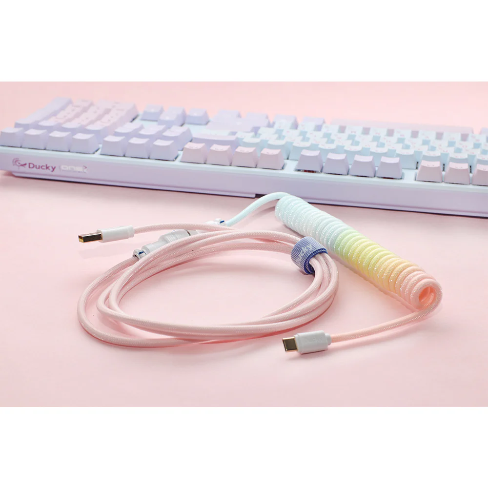 Ducky Coiled Cable Cotton Candy - Image 6