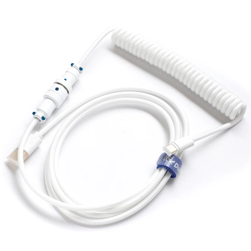 Ducky Coiled Cable Heaven White - Image 2