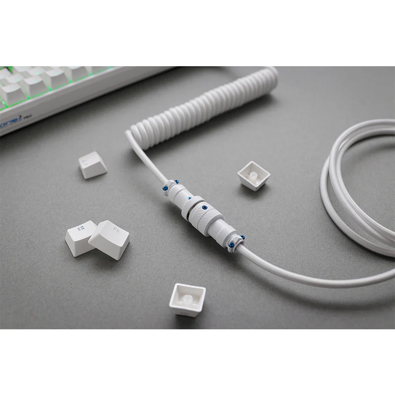 Ducky Coiled Cable Heaven White - Image 6