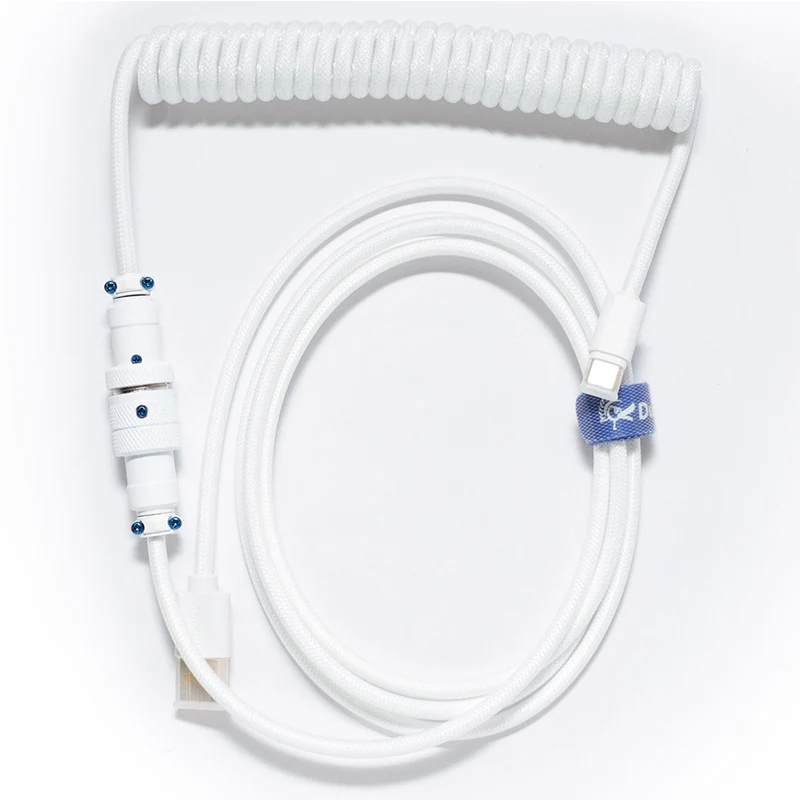 Ducky Coiled Cable Heaven White - Image 7