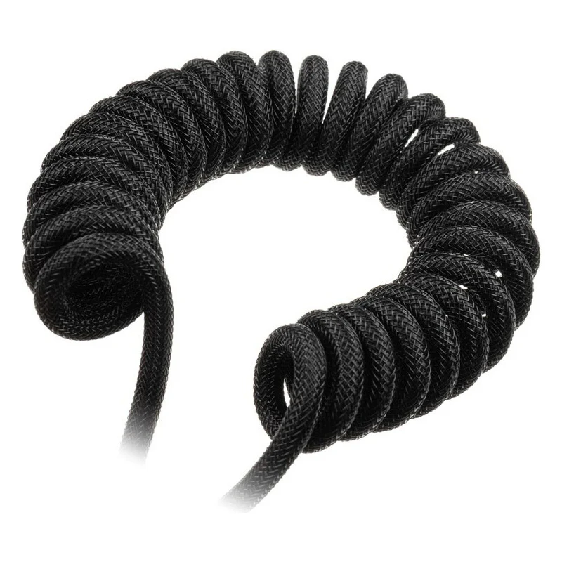 Ducky Coiled Cable Phantom Black - Image 4
