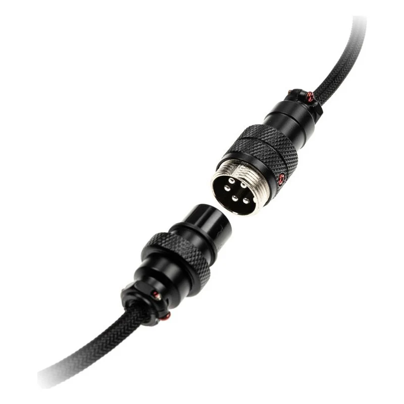 Ducky Coiled Cable Phantom Black - Image 5