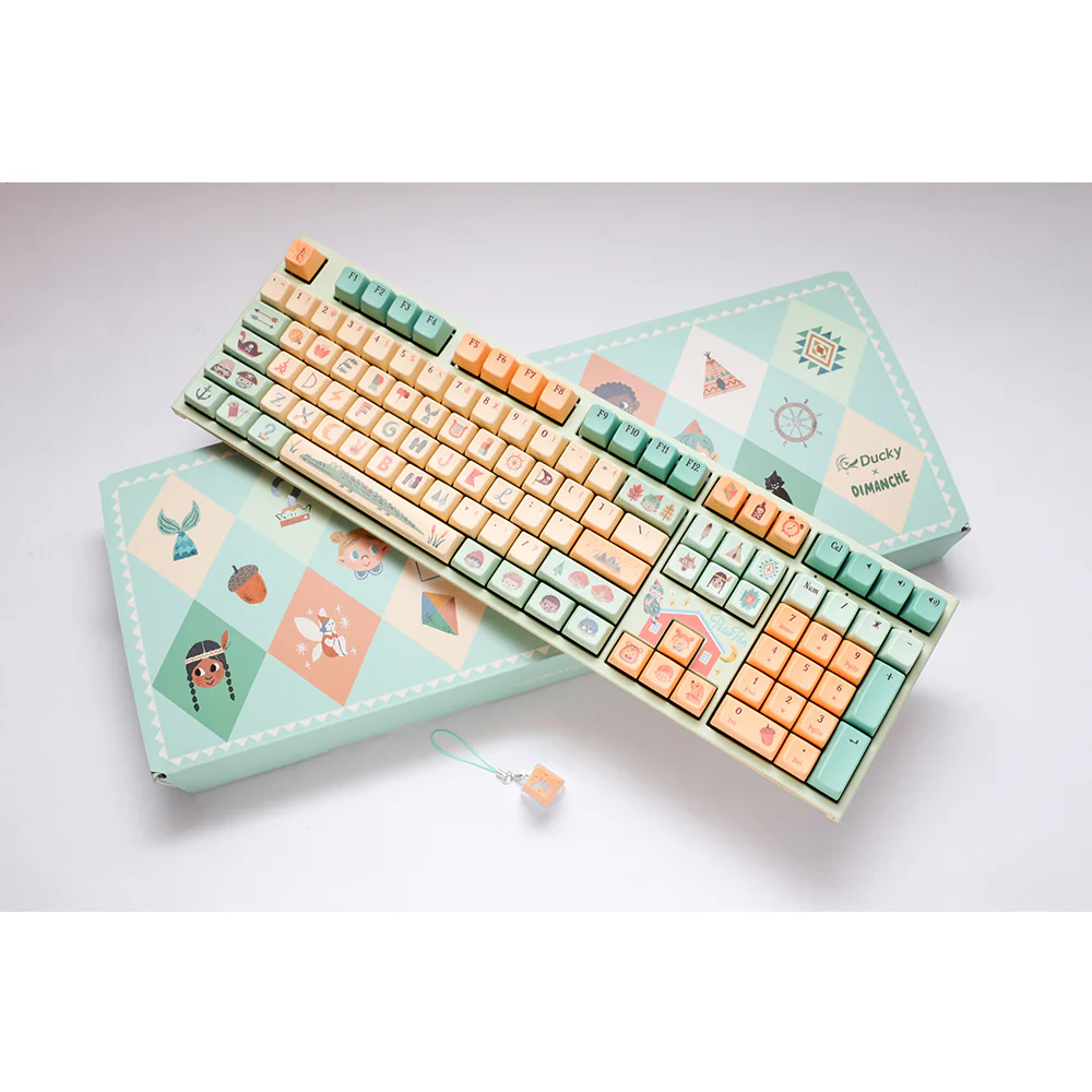 Ducky X Dimanche One 2 Pro Peter Pan Limited Edition Keyboard Full - Image 8
