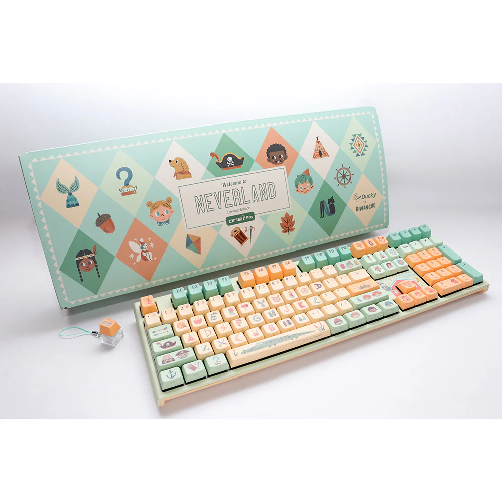 Ducky X Dimanche One 2 Pro Peter Pan Limited Edition Keyboard Full - Image 9