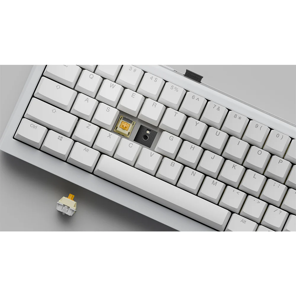Ducky One X Mini Wireless 60% Rapid Trigger Analog Inductive Keyboard White - Image 7