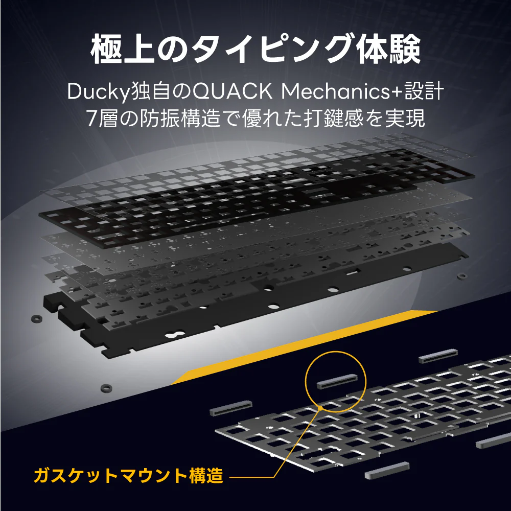 Ducky One X Mini Wireless 60% Rapid Trigger Analog Inductive Keyboard White - Image 9