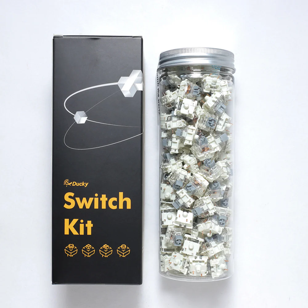 Ducky Switch Kit Gateron G Pro Silver 110個入 - Image 3
