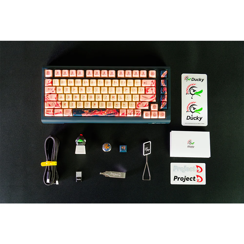 【限定】Ducky ProjectD Tinker 75 Mechanical Keyboard Limited Edition Year of the Snake - Image 12
