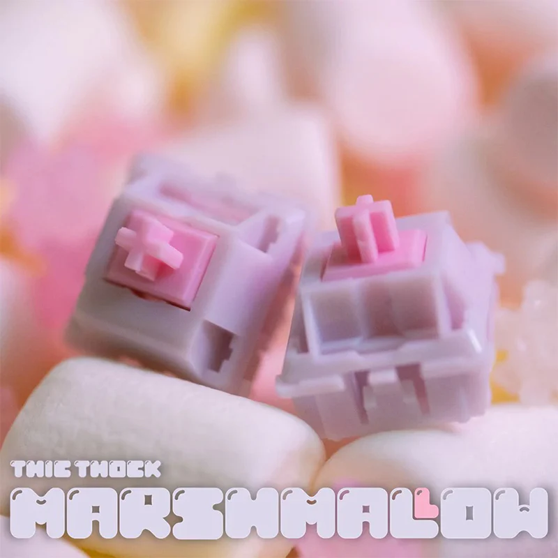 Thic Thock Marshmallow switches 10個入 - Image 2
