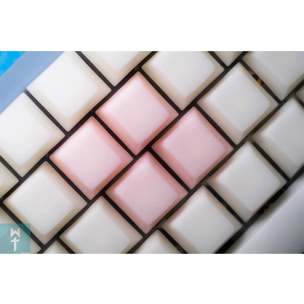 EscapeKeyboard POM JeLLY Keycaps single colour kits Strawberry - Image 3