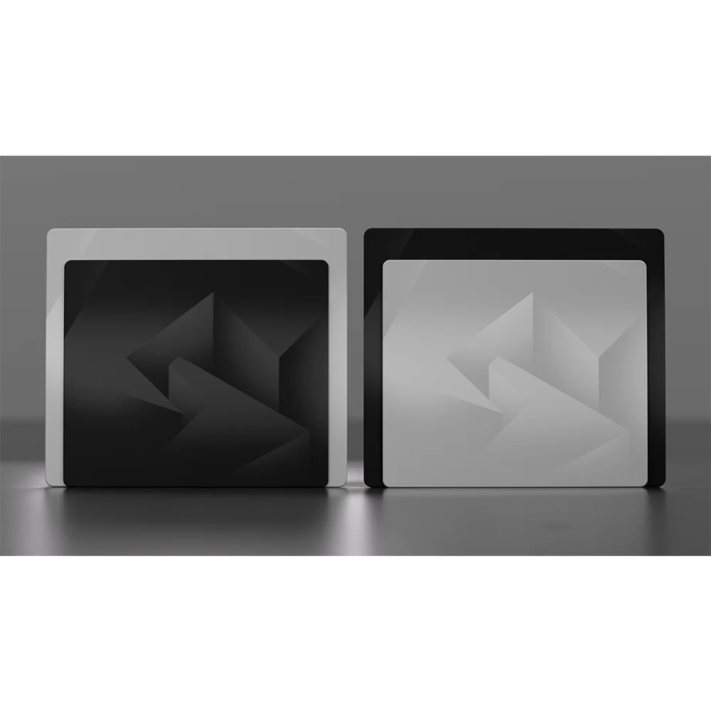 GLSSWRKS Polarity Series Glass Mousepad Large 490x420mm White - Image 10