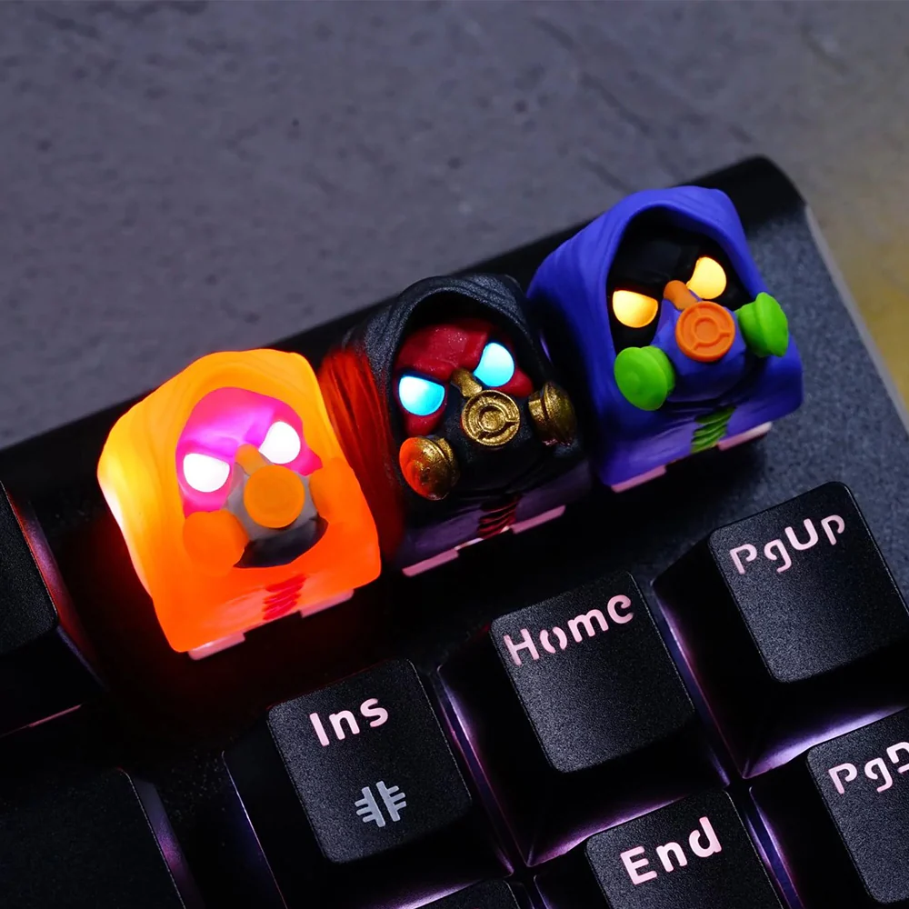 Hot Keys Project Skull Face Key Cap - Image 12