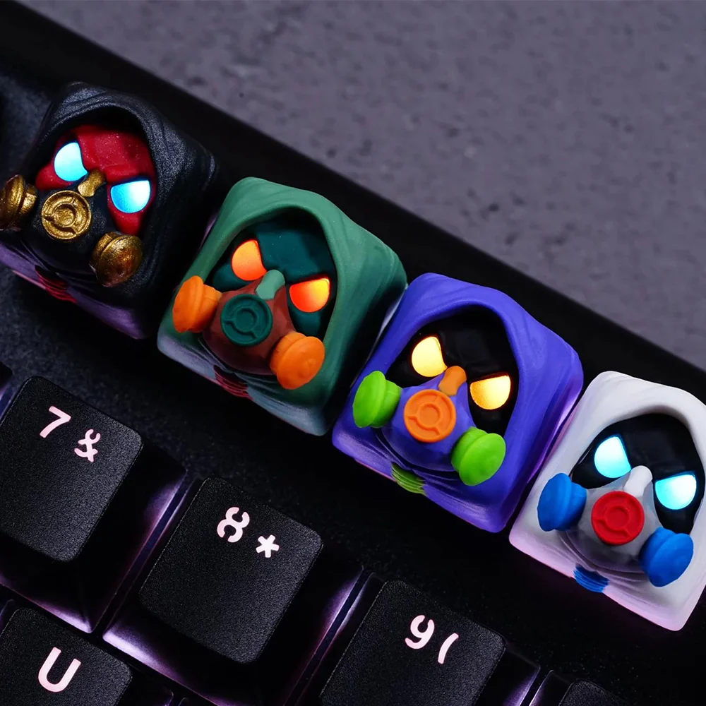 Hot Keys Project Skull Face Key Cap - Image 13