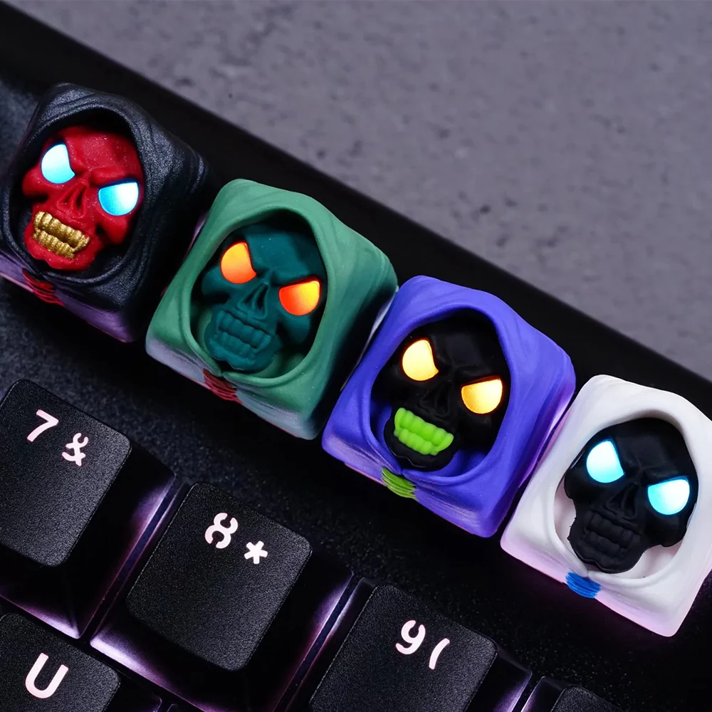 Hot Keys Project Skull Face Key Cap - Image 14