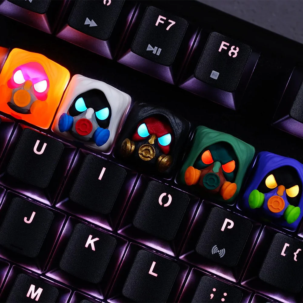 Hot Keys Project Skull Face Key Cap - Image 15