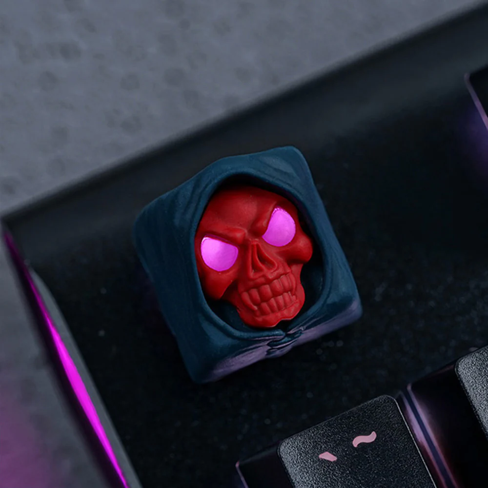 Hot Keys Project Skull Face Key Cap - Image 3