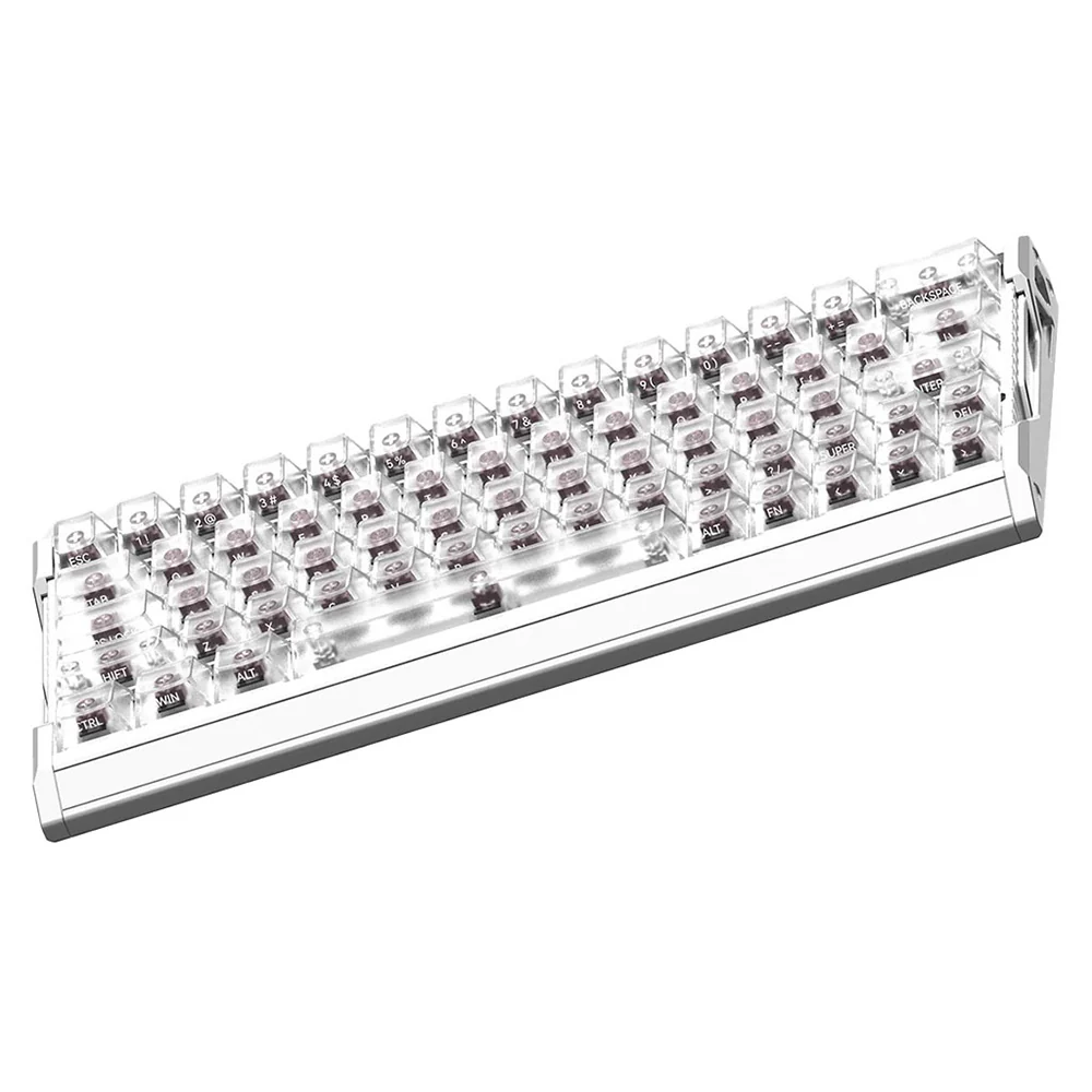 iQunix EV63 Magnetic Switch Gaming HE Keyboard Silver Blade (RS Version) - Image 5