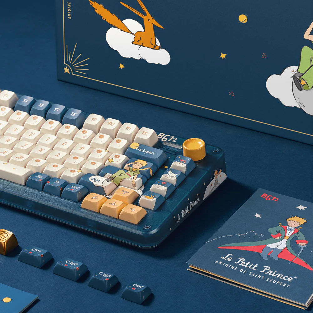 iQunix x Little Prince ZX75 Wireless Mechanical Keyboard Sky Encounter - Image 4