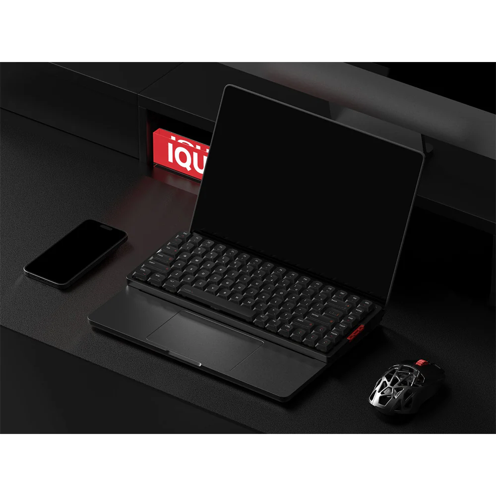 iQunix MQ80 Aluminum Low Profile Wireless Mechanical Keyboard Shadow Black - Image 11