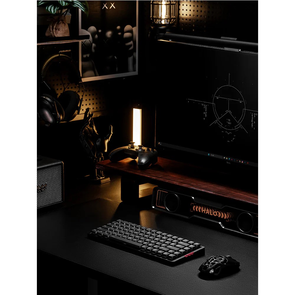 iQunix MQ80 Aluminum Low Profile Wireless Mechanical Keyboard Shadow Black - Image 12