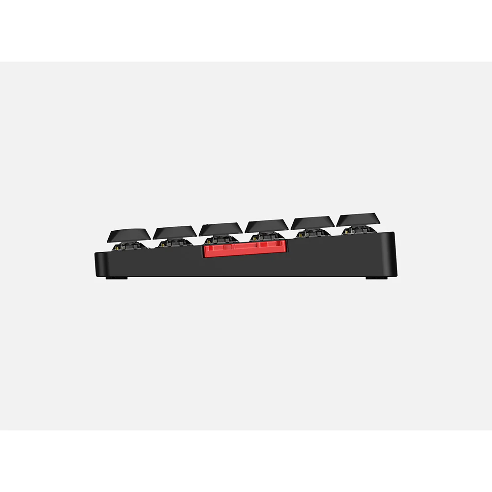 iQunix MQ80 Aluminum Low Profile Wireless Mechanical Keyboard Shadow Black - Image 3