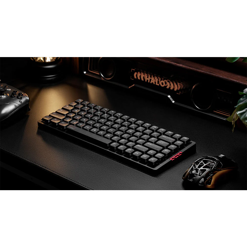 iQunix MQ80 Aluminum Low Profile Wireless Mechanical Keyboard Shadow Black - Image 5