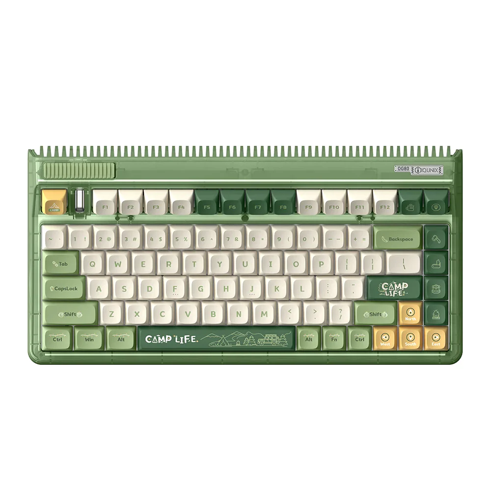 iQunix OG80 Wireless Mechanical Keyboard Camping