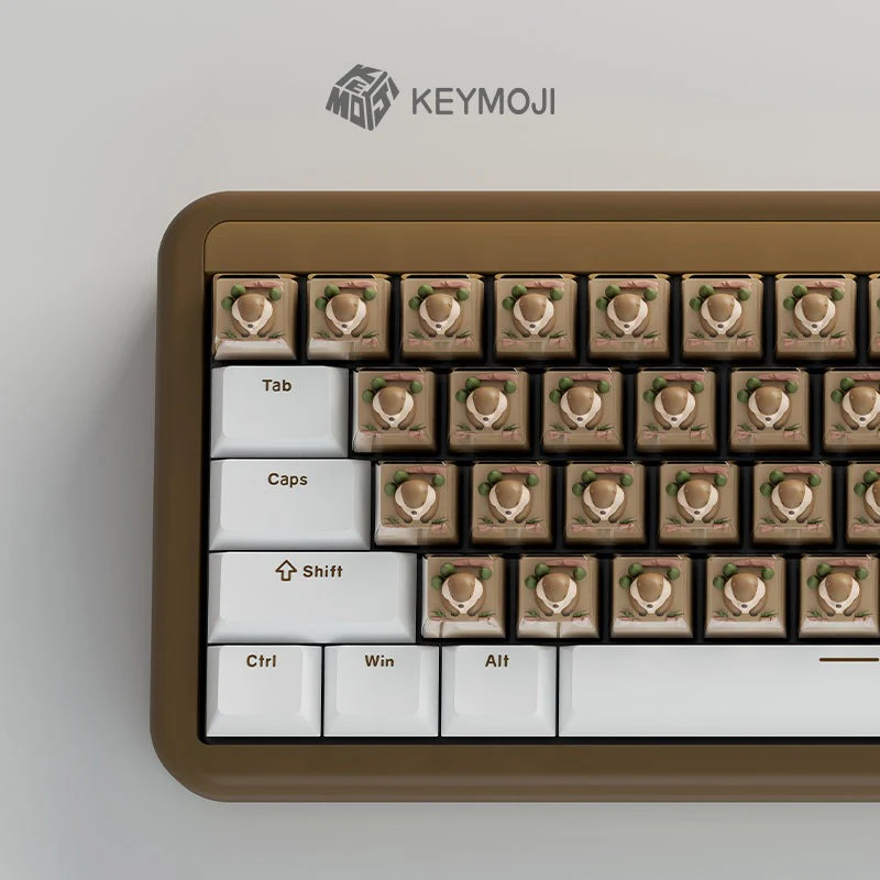KEYMOJI Artisan Keycap for Cherry MX Switches Screaming Marmot - Image 11