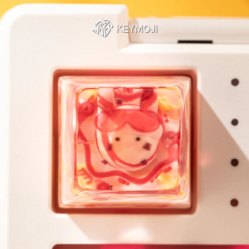 KEYMOJI Starry Candy Artisan Keycap for Cherry MX Switches Cherry - Image 6