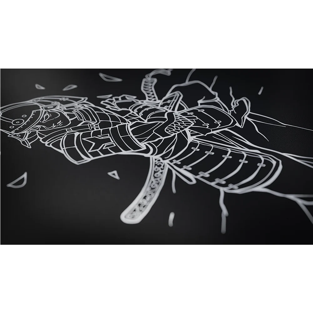 Kurosun Samurai Premium Gaming Mousepad Black - Image 6
