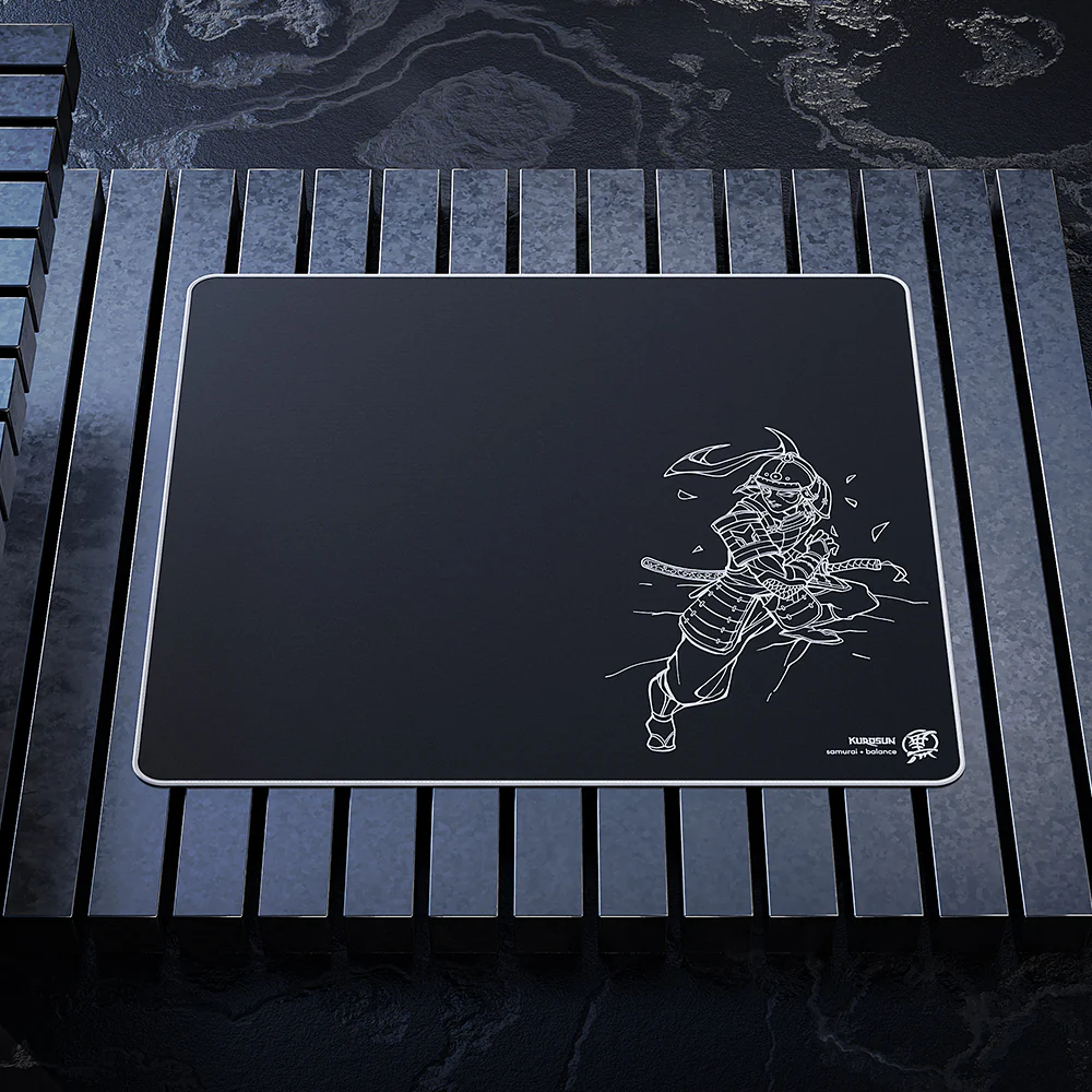 Kurosun Samurai Premium Gaming Mousepad Black - Image 9