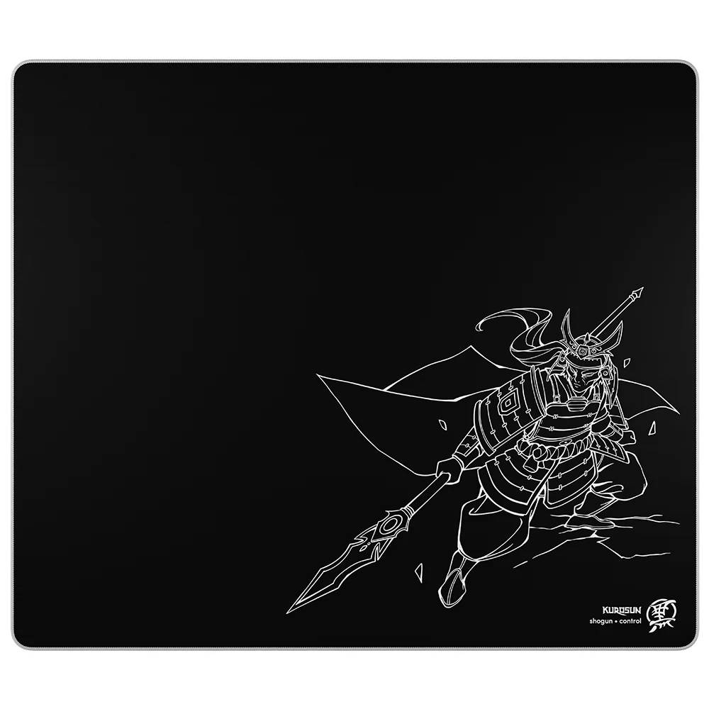 Kurosun Shogun Premium Gaming Mousepad Black XL Size (560 x 480 x 4 mm)