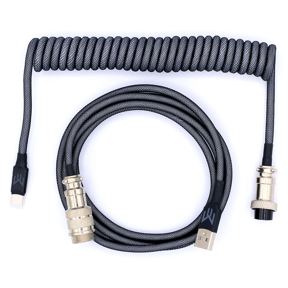 Matrix Keyboards Coiled Cable Midnight - Image 3