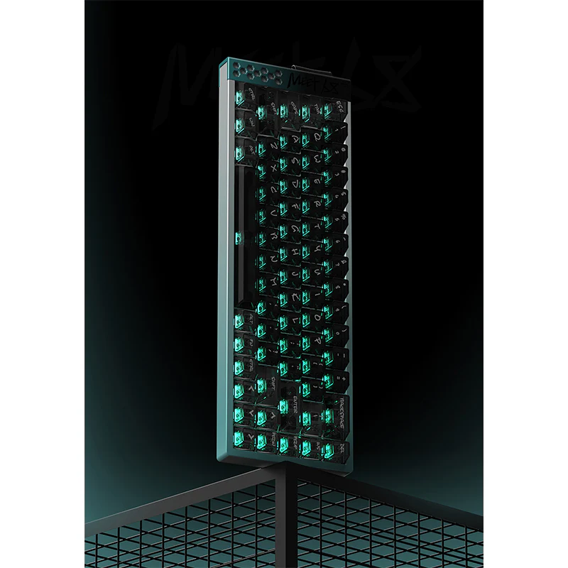 MIKIT Meet 68 Ultra Hall Effect Keyboard Aurora Green - Image 4