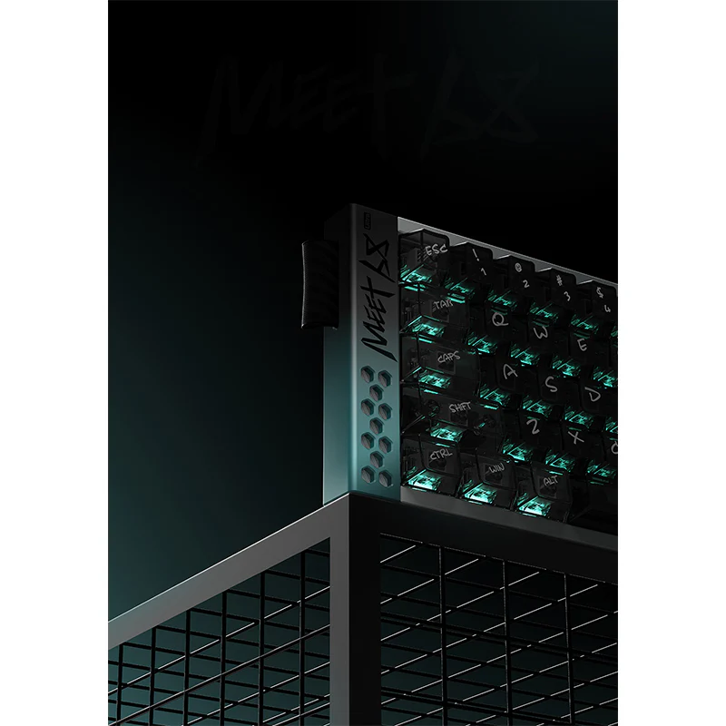 MIKIT Meet 68 Ultra Hall Effect Keyboard Aurora Green - Image 6