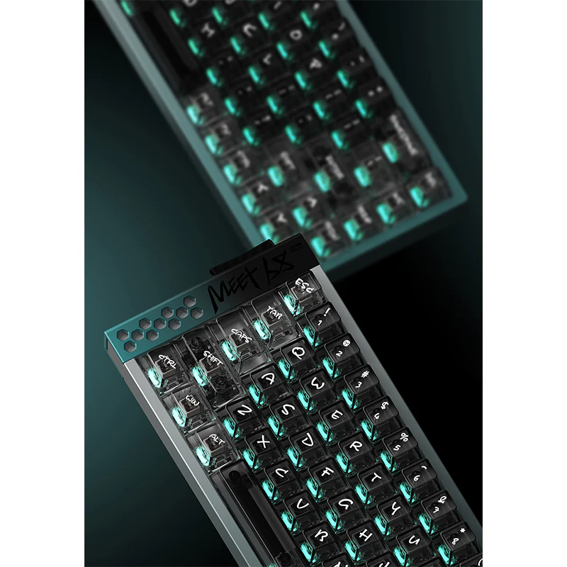 MIKIT Meet 68 Ultra Hall Effect Keyboard Aurora Green - Image 7