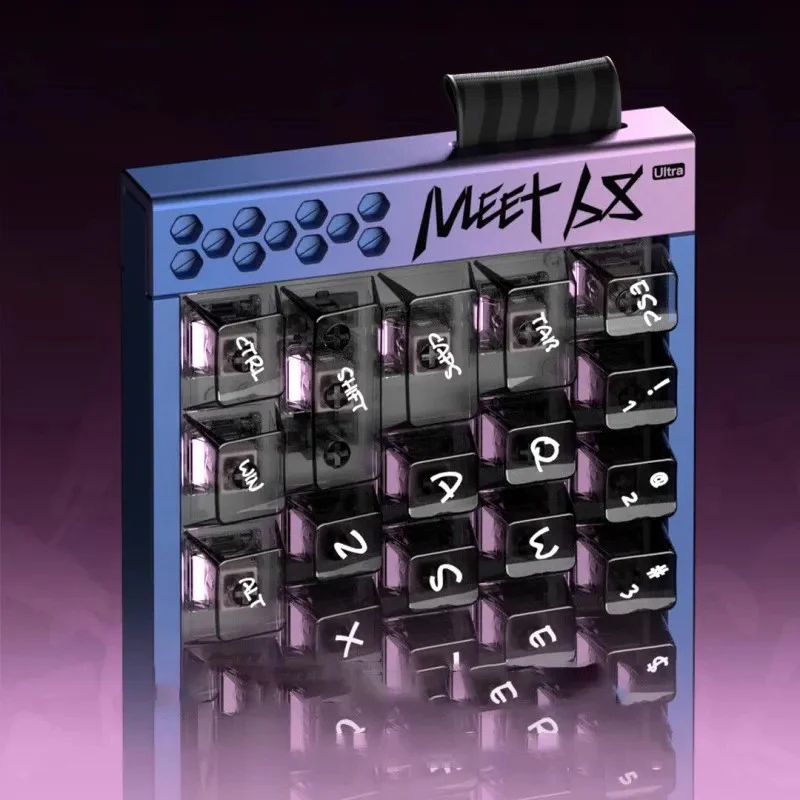 MIKIT Meet 68 Ultra Hall Effect Keyboard Starry Pink - Image 4